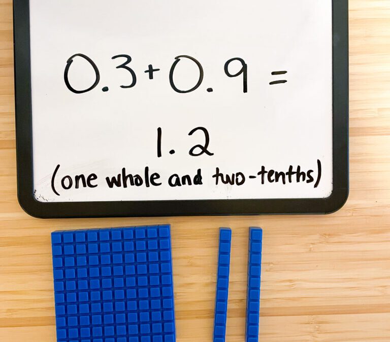 Base Ten Activities to Reinforce Decimal Number Understanding