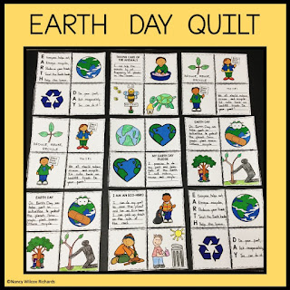 Earth Day Quilt Display Craft