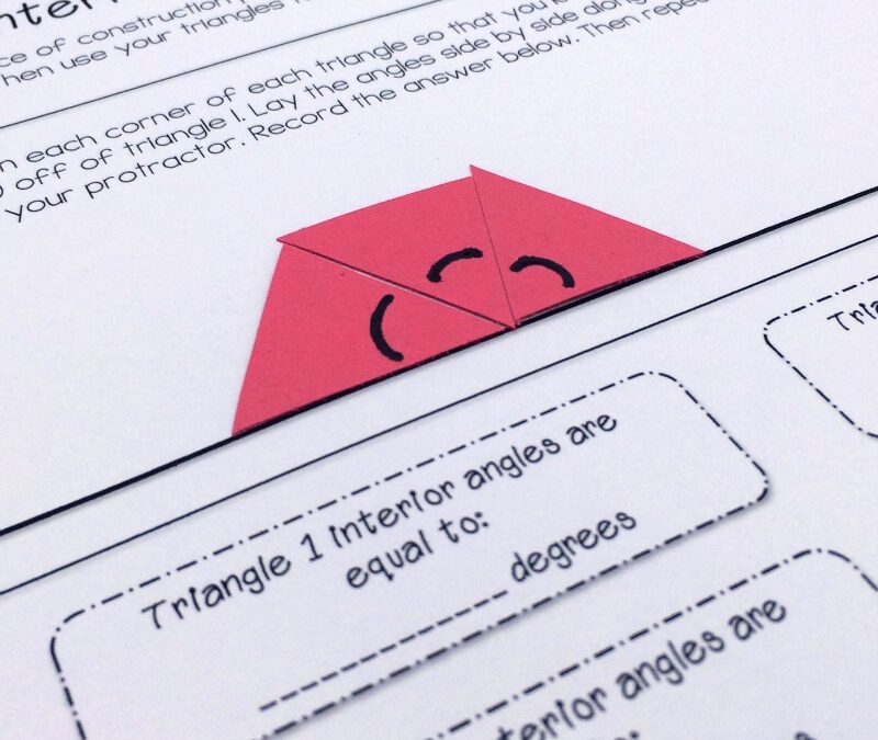 Interior and Exterior Angles in Triangles