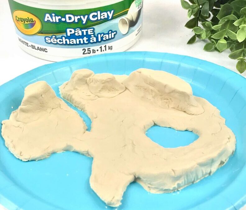 Salt Dough or Clay Landform Islands