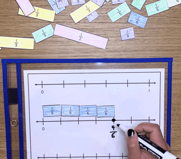 Use a Number Line Sheet Template to Teach and Reinforce Fractions