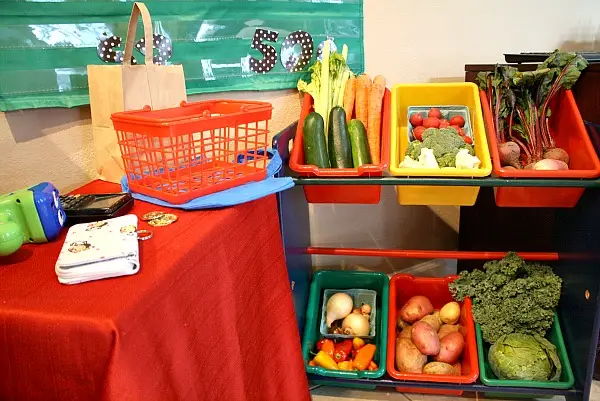 Vegetable Stand Shopping Adventure